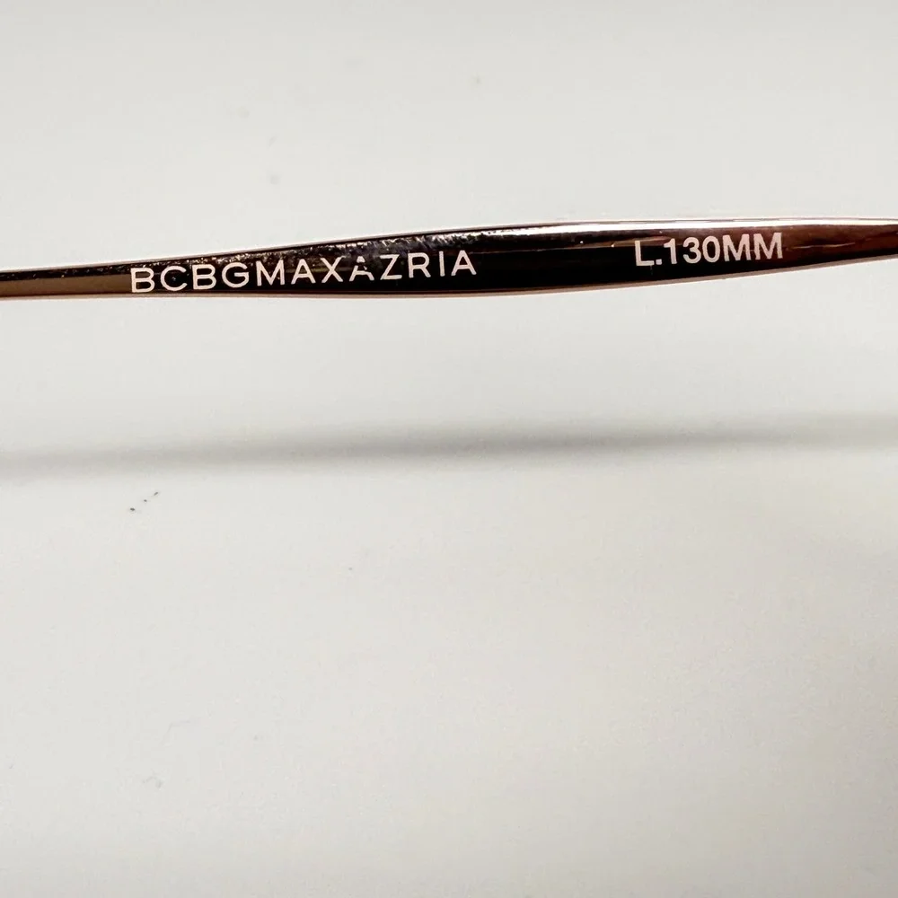 BCBGMAXAZRIA Sizzling Rose Gold Petite Fit Polarized Sunglasses 53-15-130‎ 22498